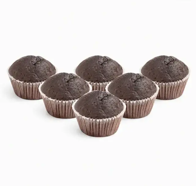 Fresh Eggless Chocolate Muffin 6'S